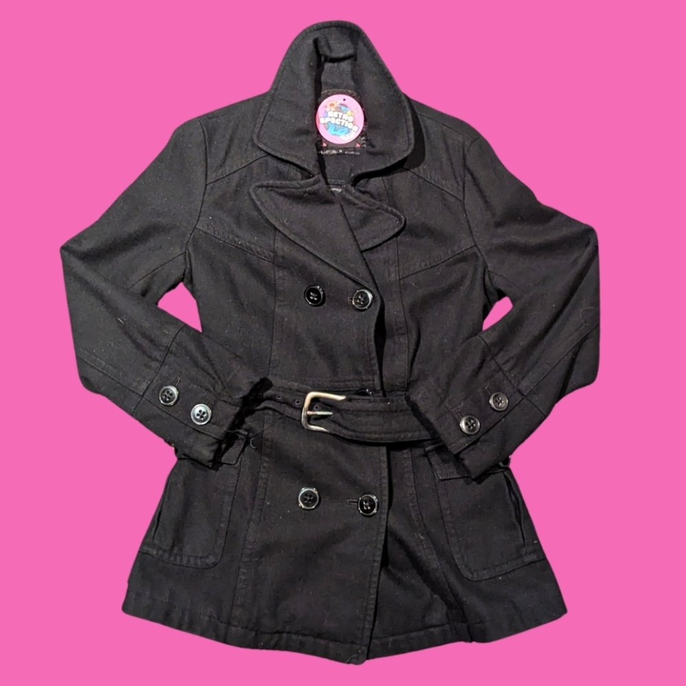 Pepe Jeans London, Denim Brand, Superior Quality Goods, Black Jacket Size M